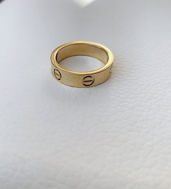 Love Rings- 18K gold plated - Image 4