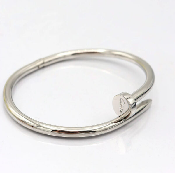 Stylish Nail Bangles without stones - 18K Gold Plated - Image 4